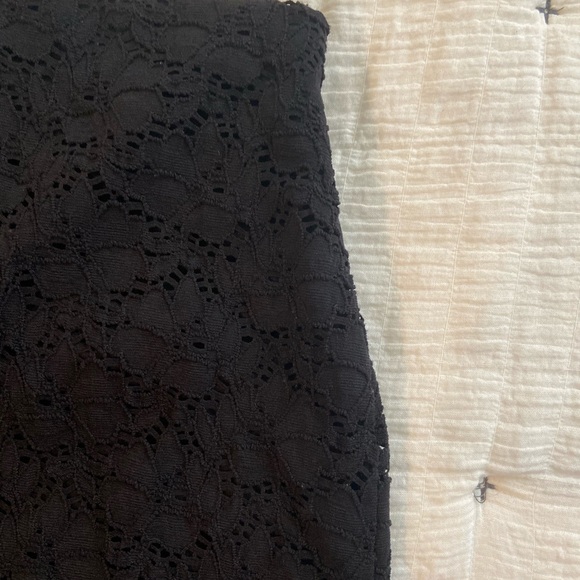 Size 16 Alfani Black Lace Overlay Skirt - Picture 3 of 4